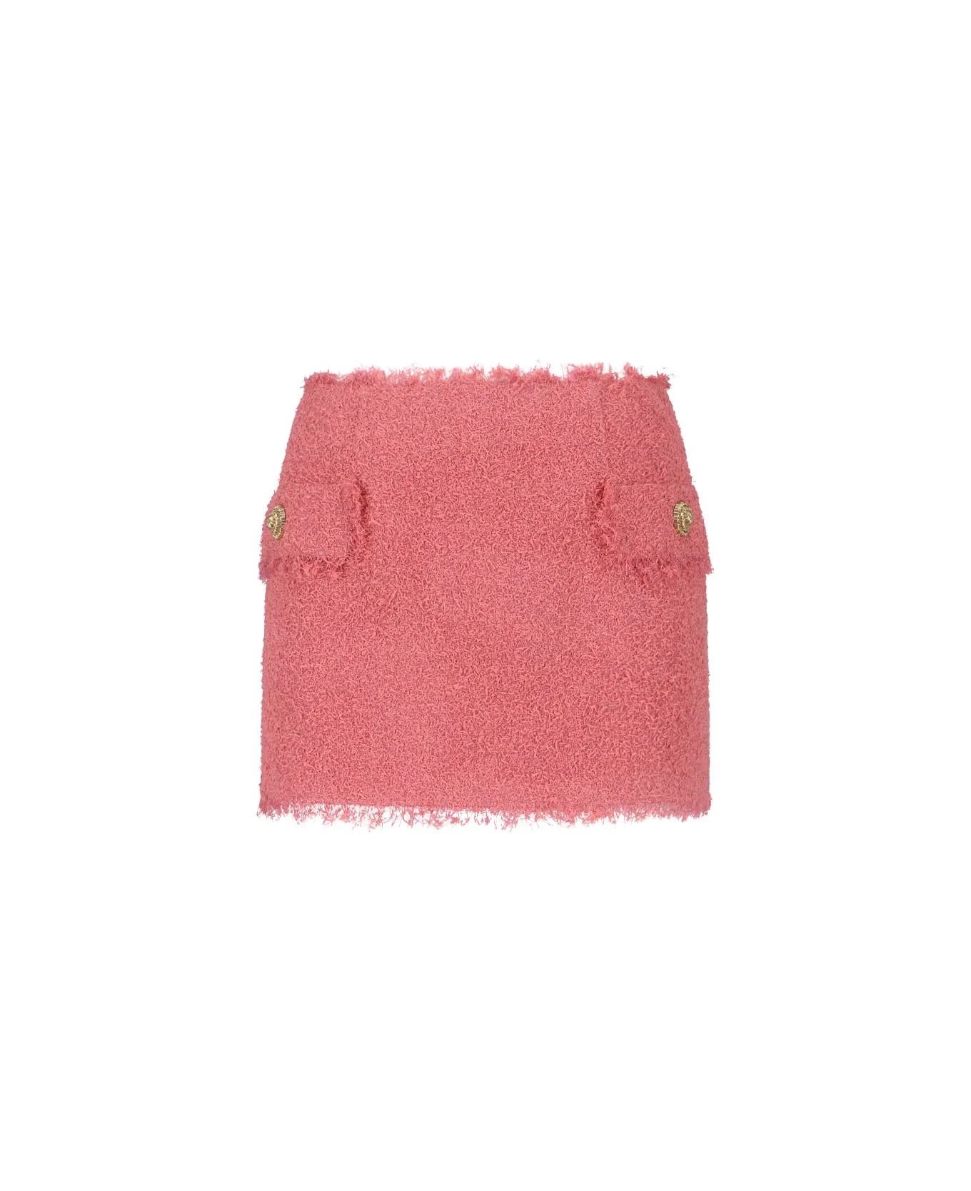 Tweed Mini Skirt - 1