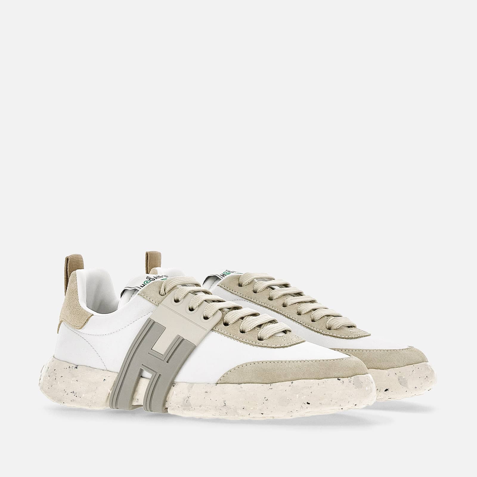 Sneakers Hogan-3R White Beige Grey - 2