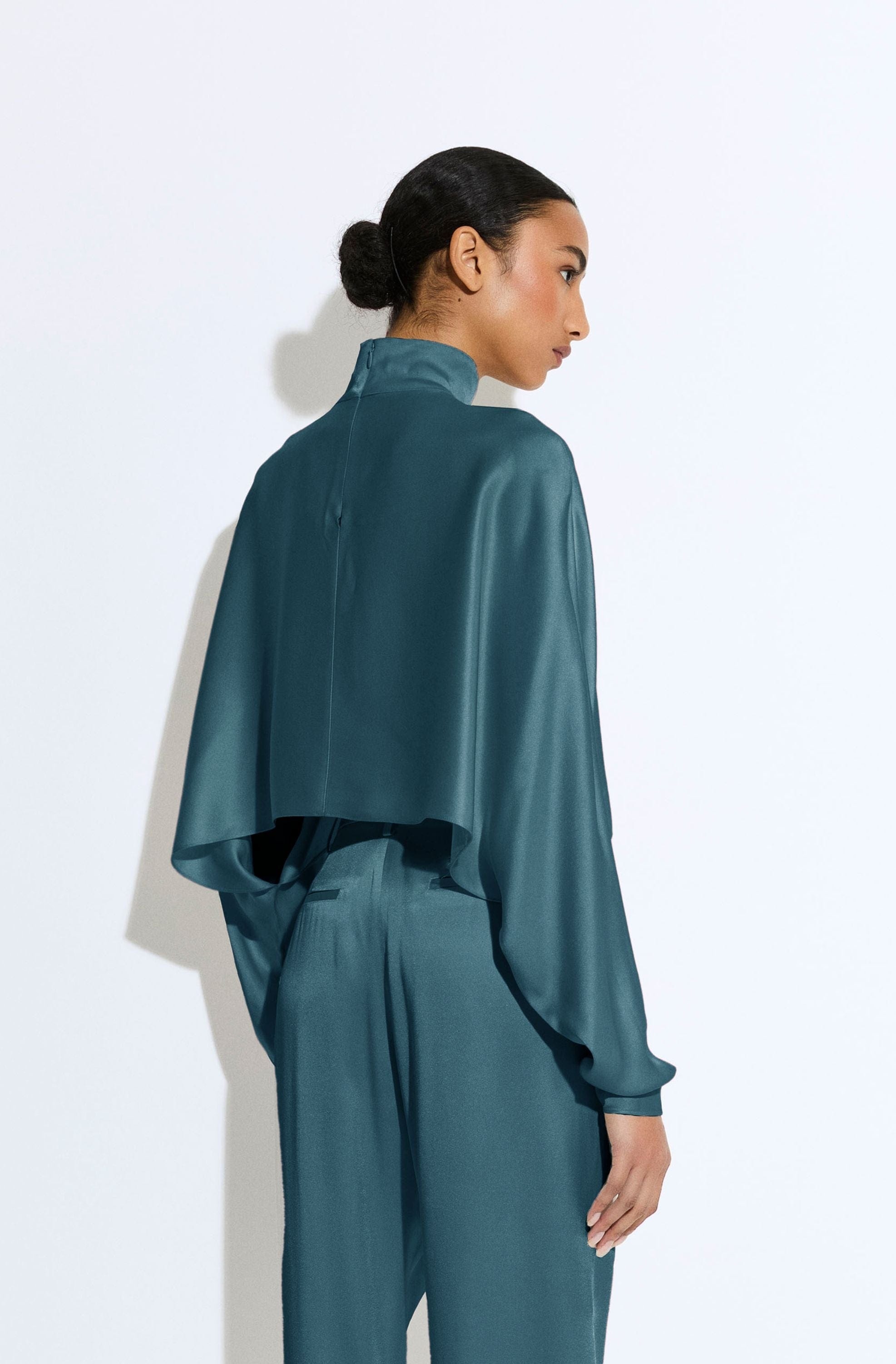 Satin Caftan Top - 3