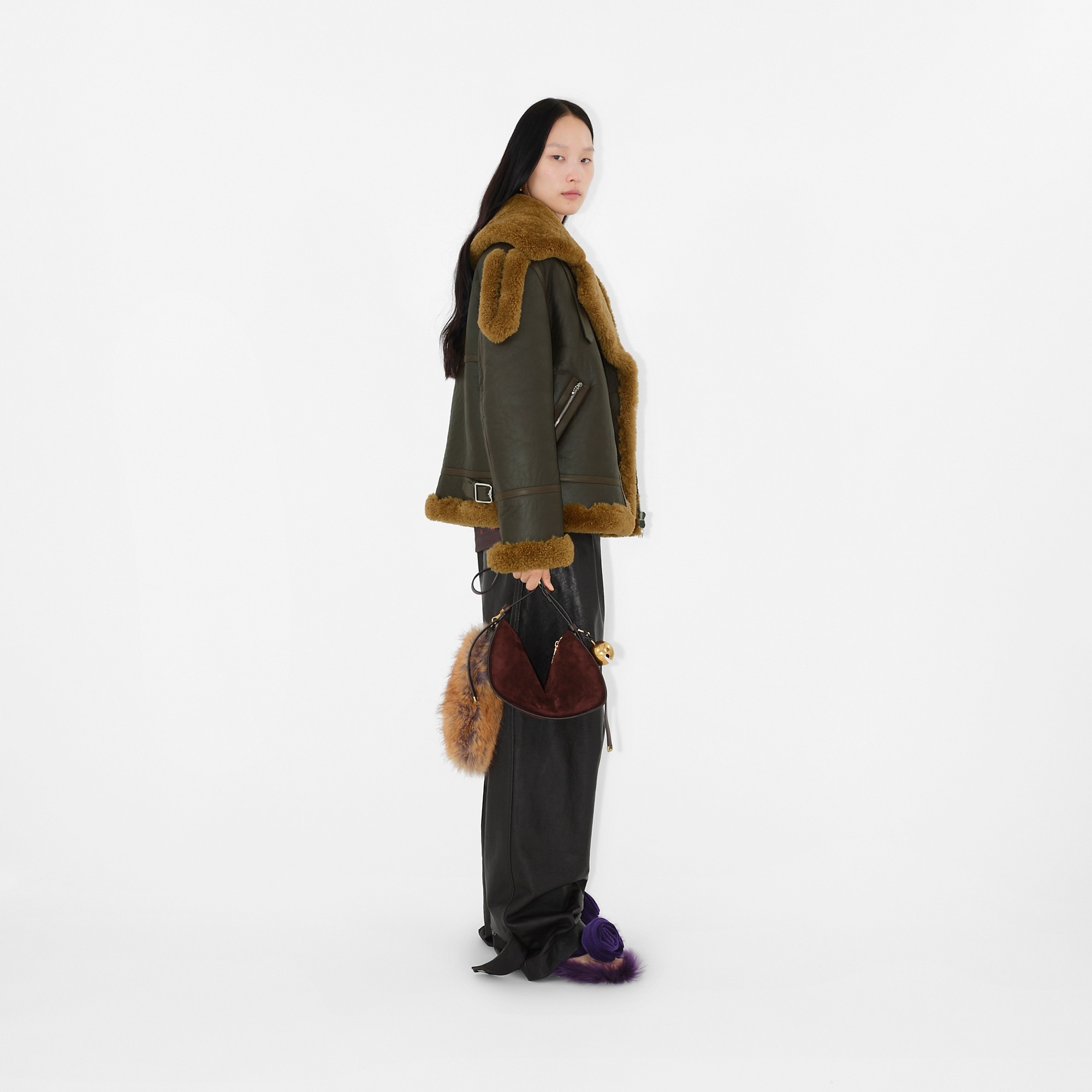 Shearling Aviator Jacket - 3