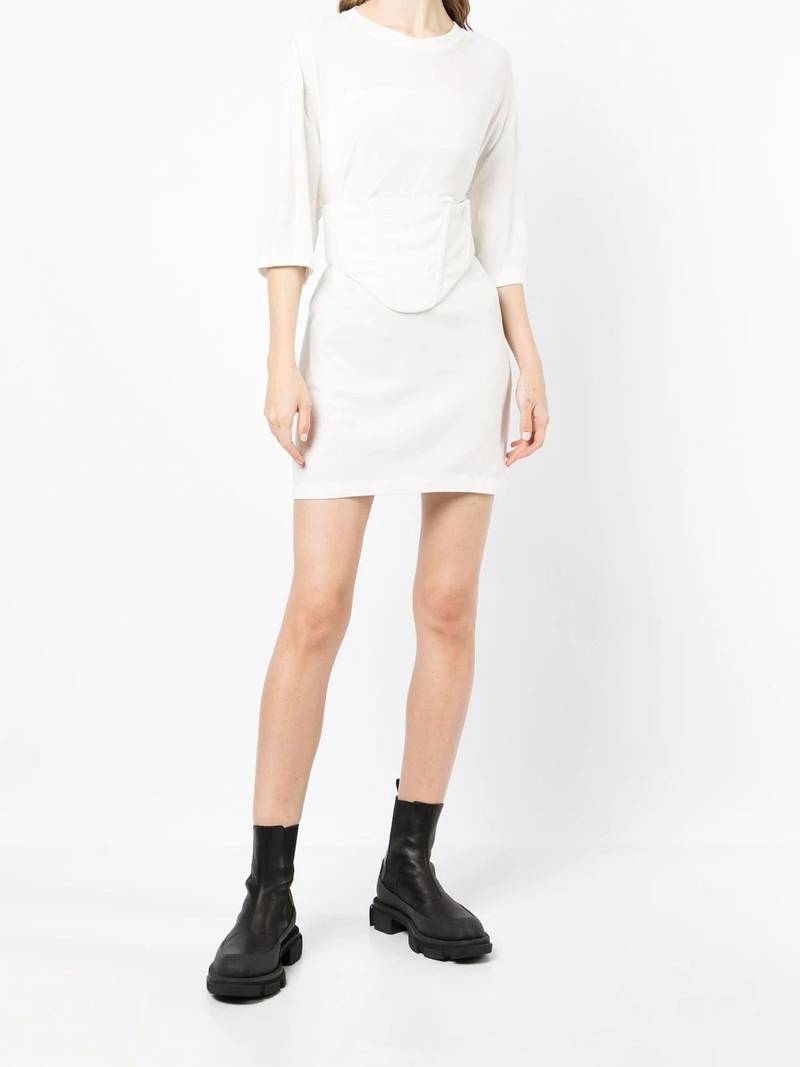 Dion Lee corset-detail tunic top outlook