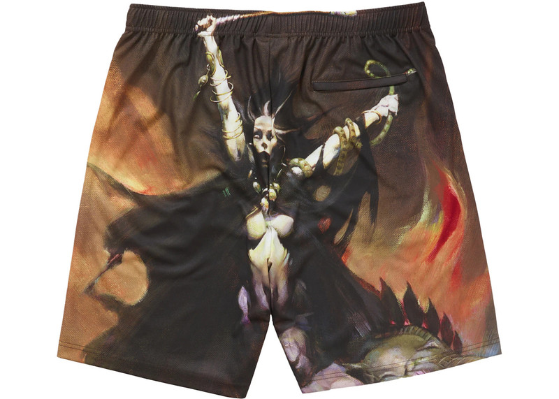 Supreme Supreme Frazetta Soccer Short Woman With Scythe outlook