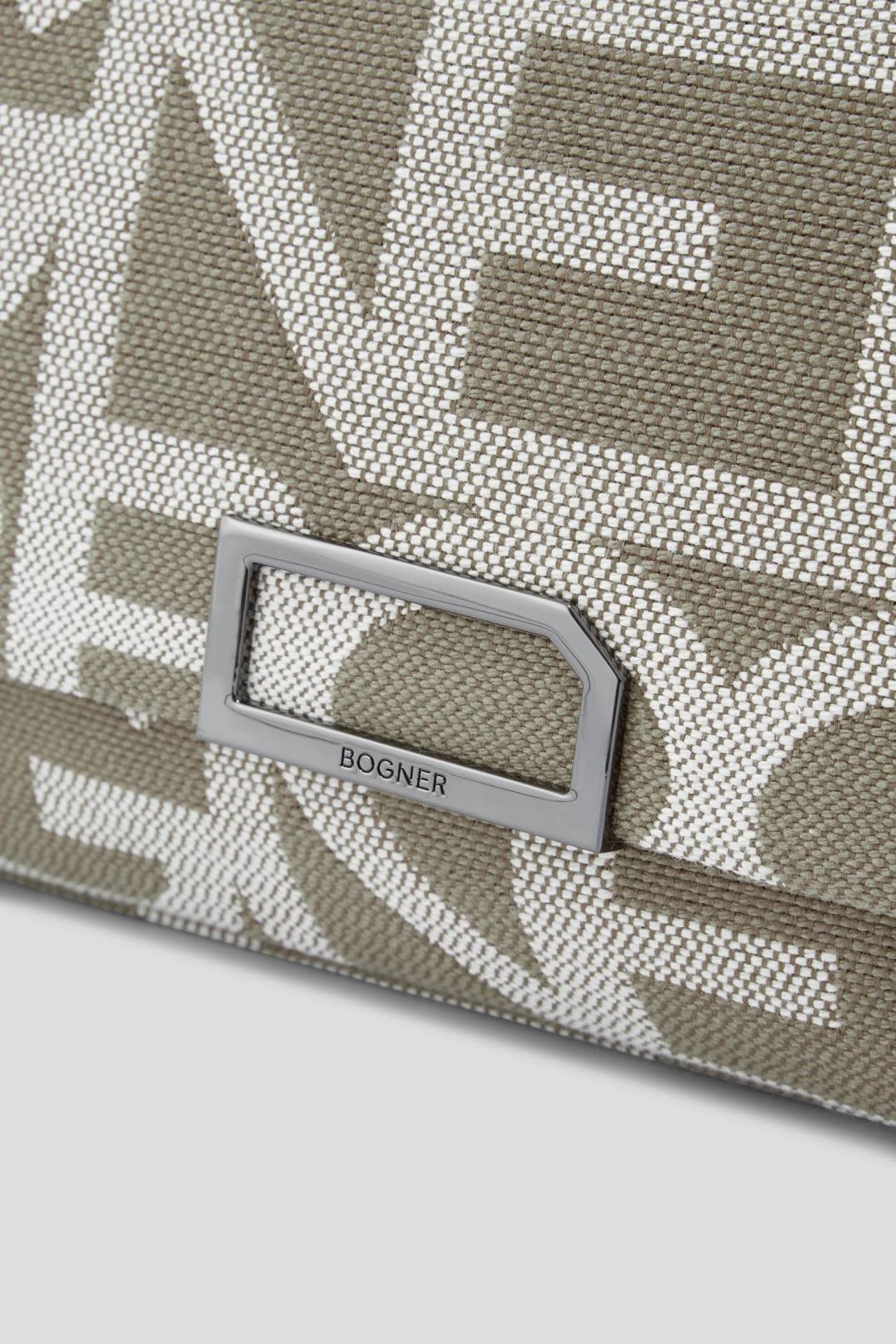PANY NERA SHOULDER BAG IN BEIGE/WHITE - 6