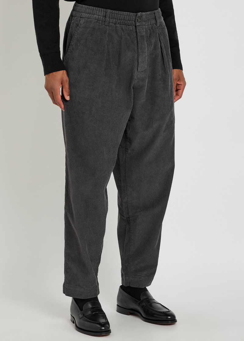Universal Works Universal Works Relaxed Tapered-leg Corduroy Trousers outlook