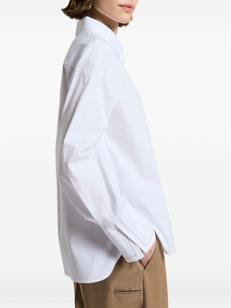 pocket-cuff cotton-blend shirt 3