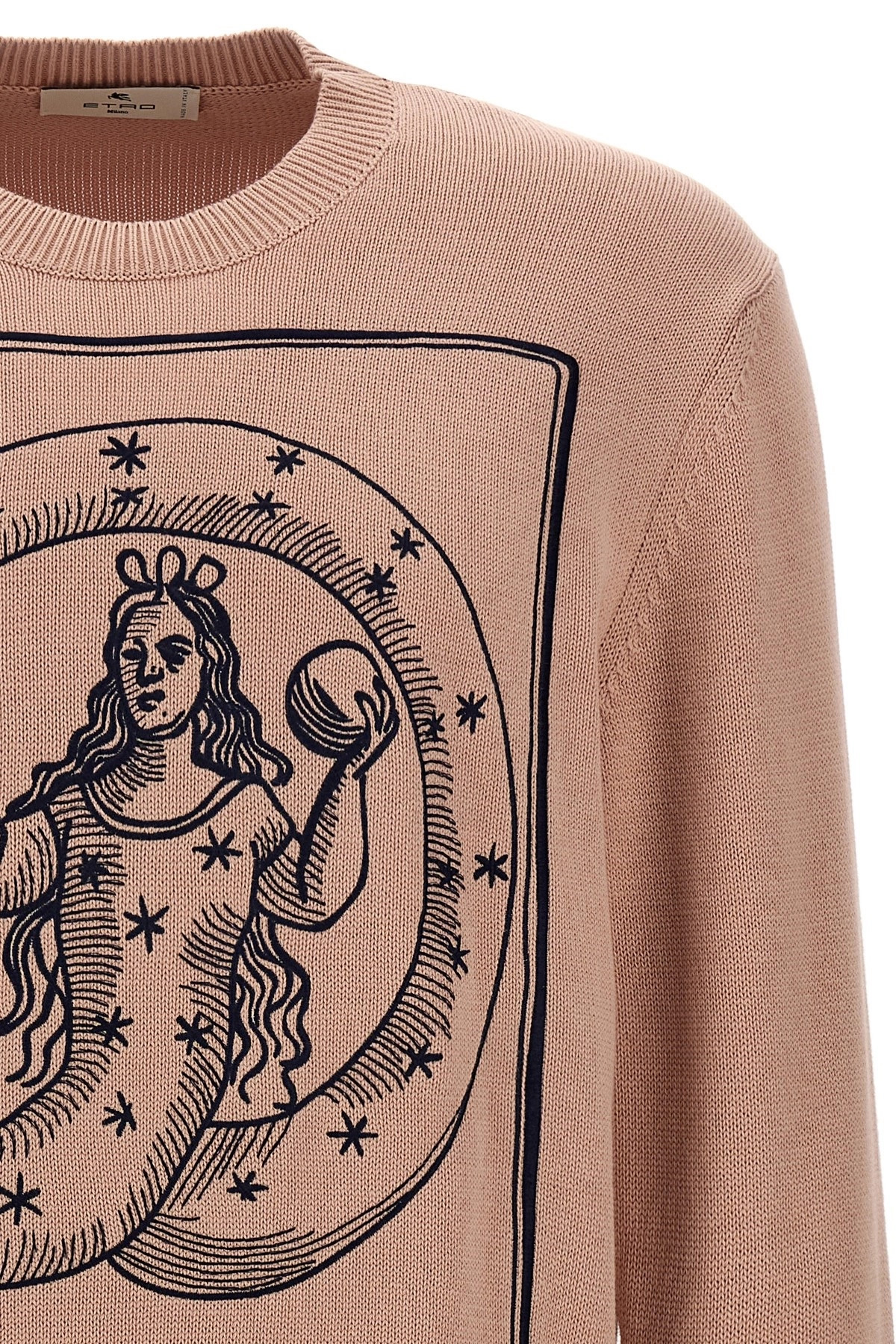 Logo embroidery sweater - 4