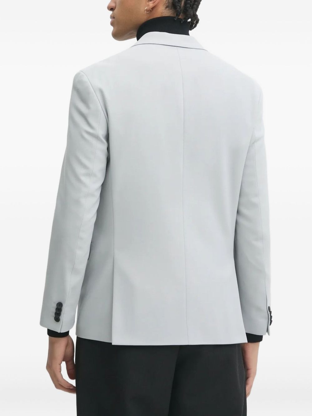 two-button single-breasted blazer - 2