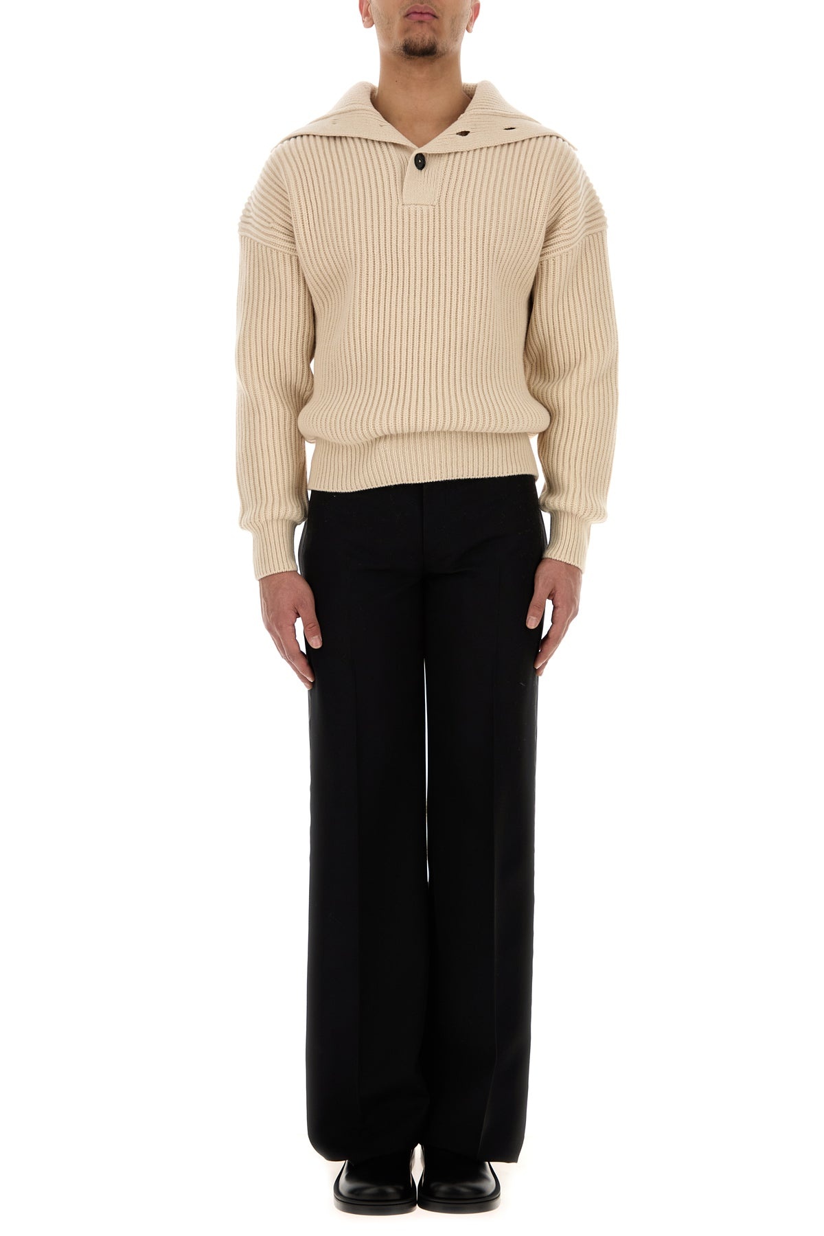 Sand cashmere sweater - 6