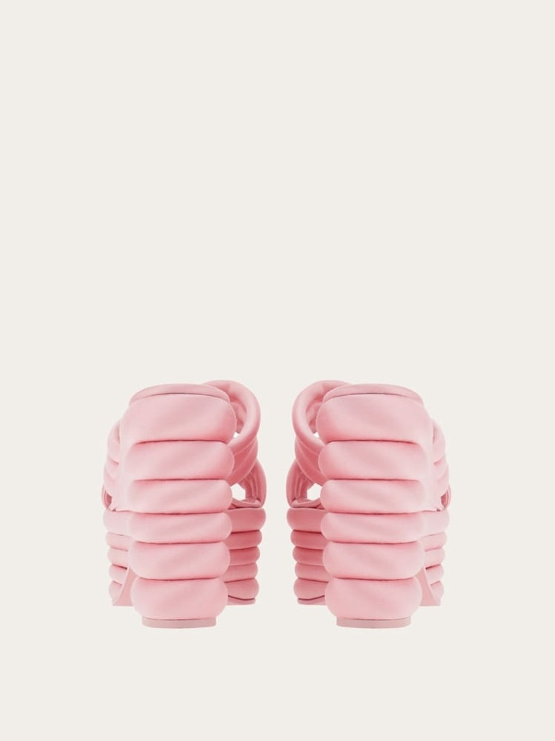 FERRAGAMO SANDAL WITH SCULPTURAL PLATFORM outlook