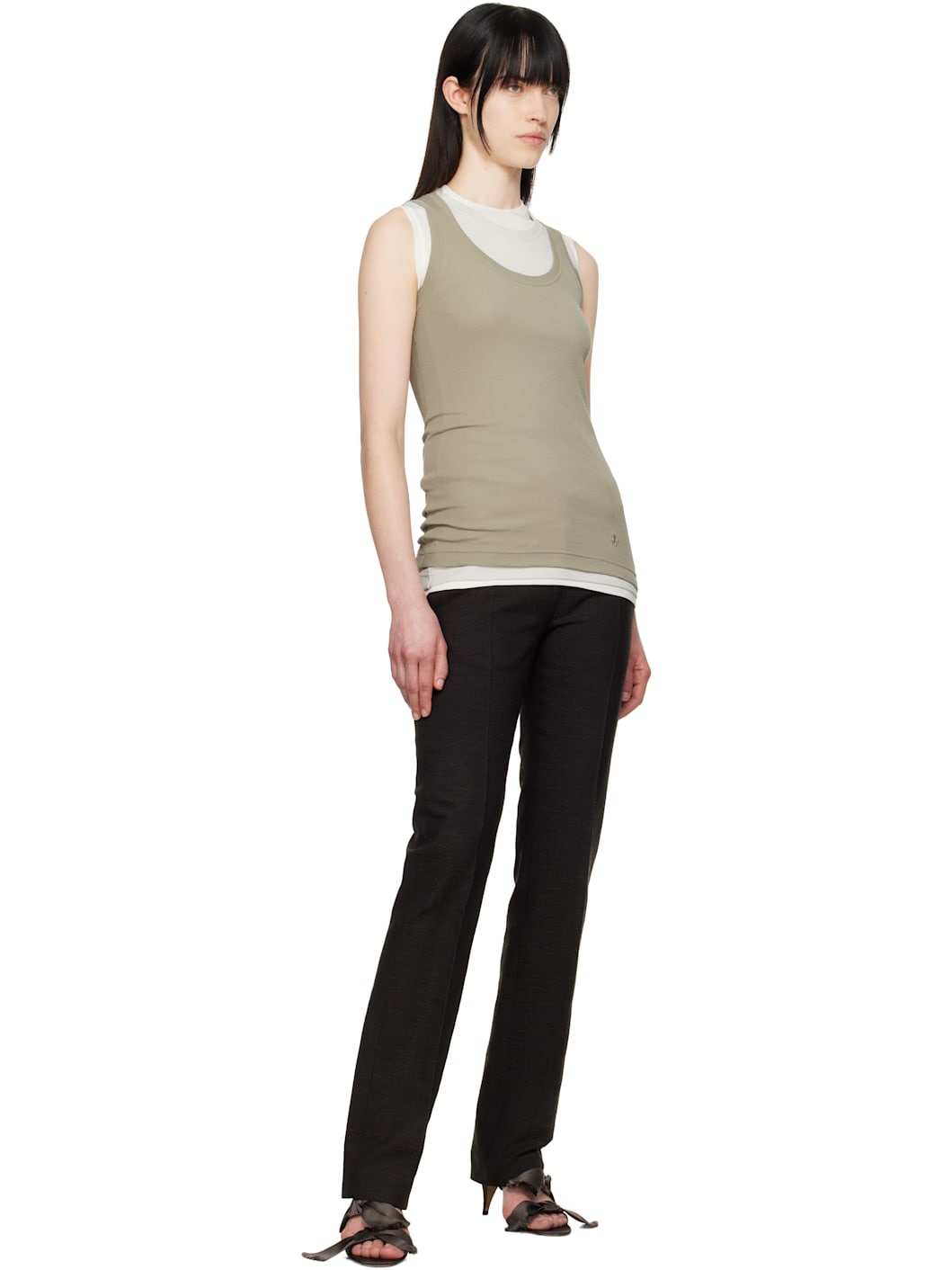 Three-Pack Multicolor 3 Layers Tank Tops - 4