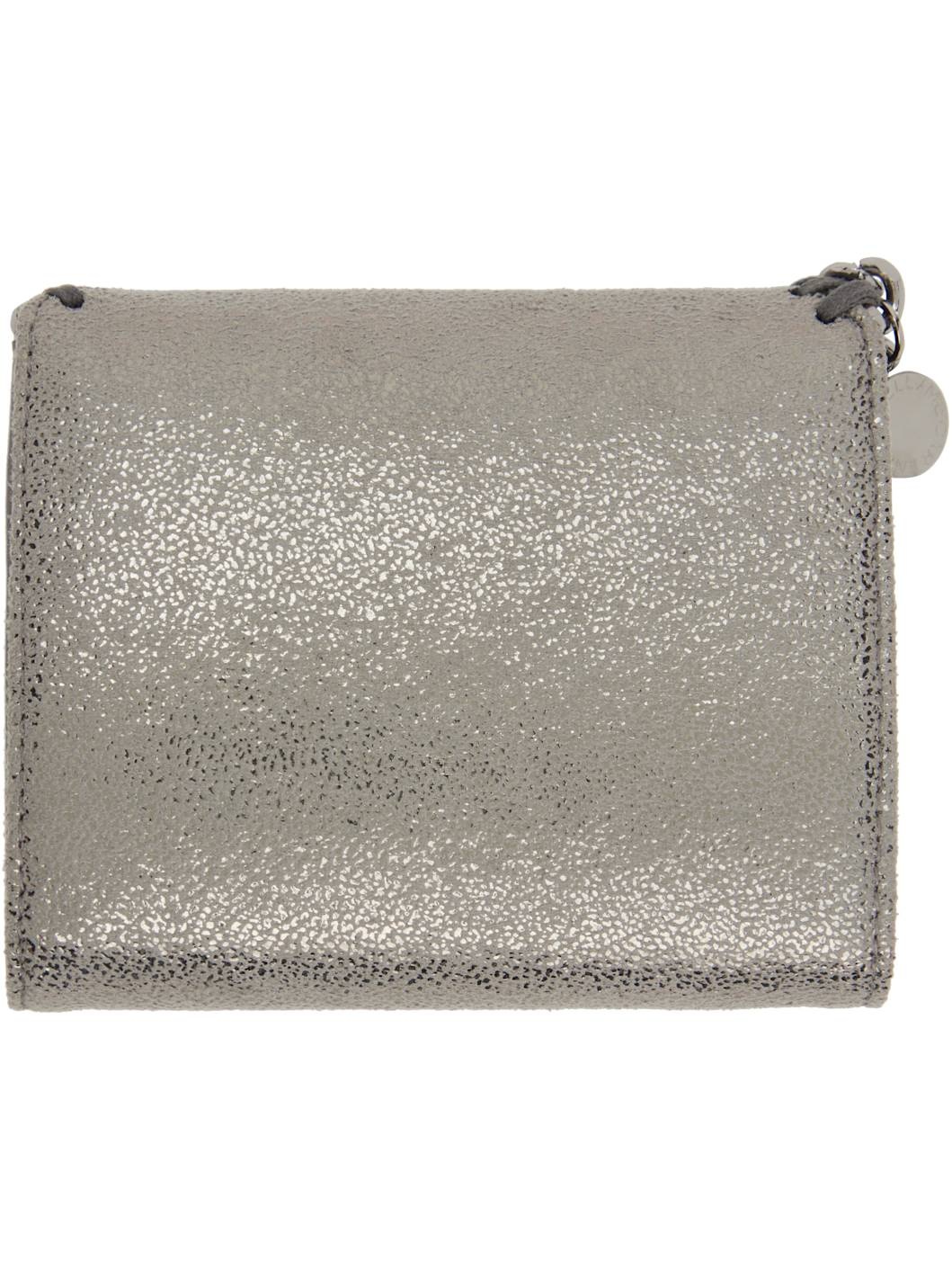 Silver Falabella Small Flap Wallet - 2