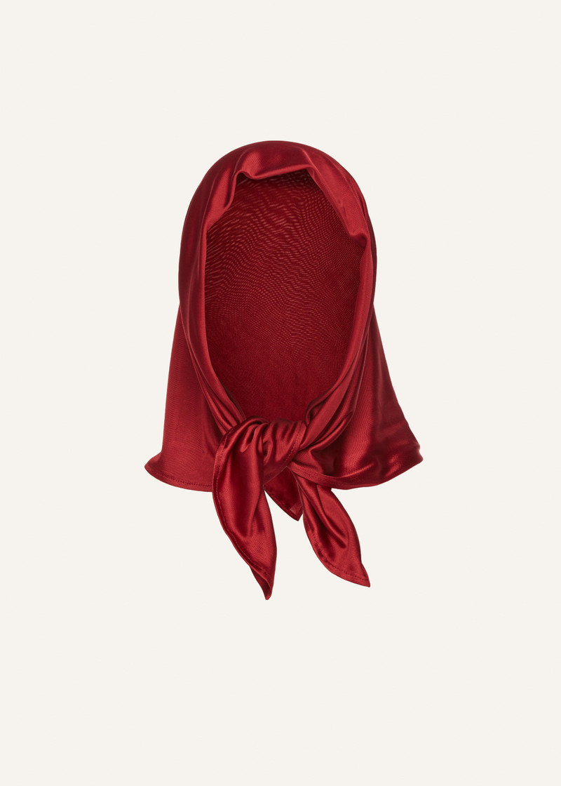 MAGDA BUTRYM Versatile scarf in red outlook
