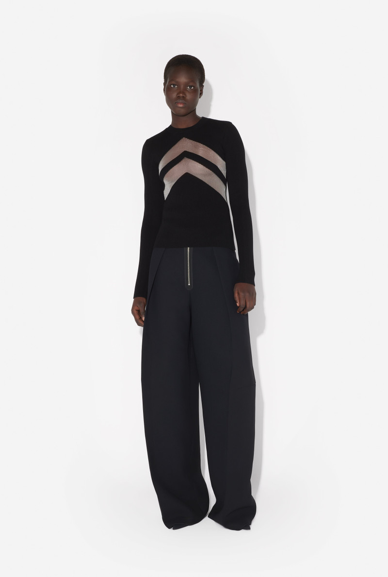 Jean Paul Gaultier THE BLACK TOP WITH CHEVRONS outlook