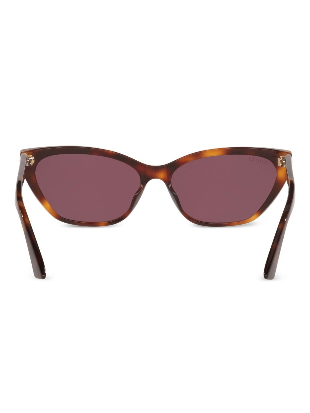 logo-detail cat-eye sunglasses - 3