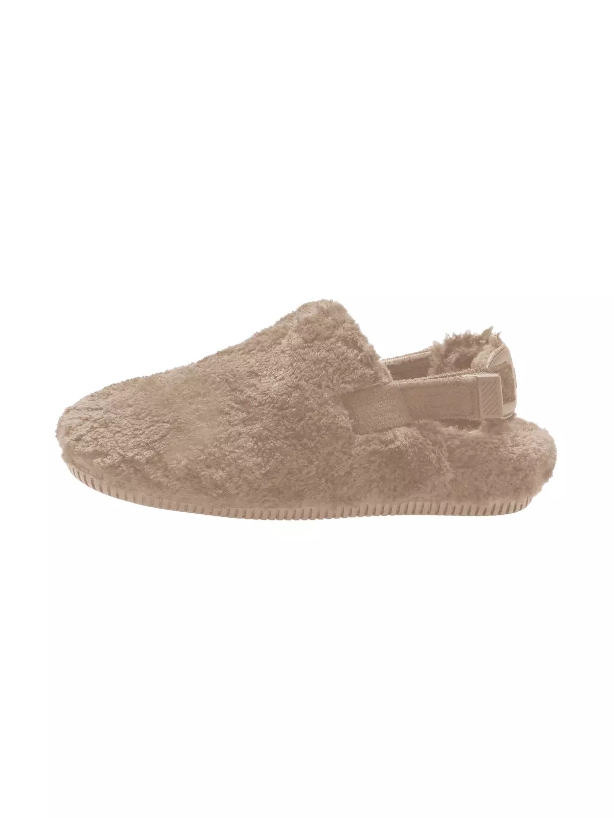 Calm Mule Fuzzy Fur âSanddriftâ Women's Slide - 7