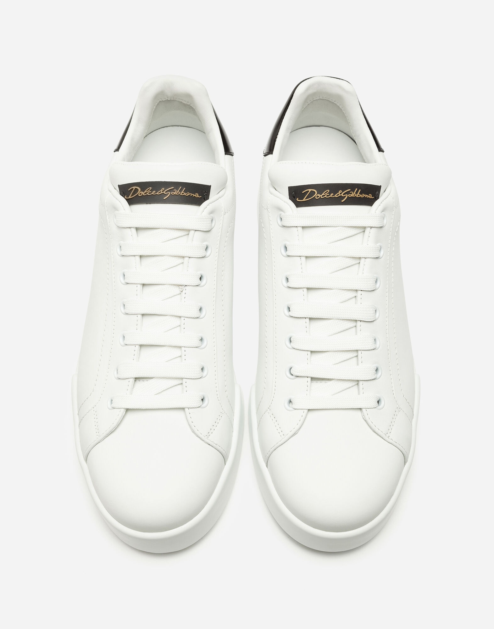 Leather Portofino sneakers - Women - 5