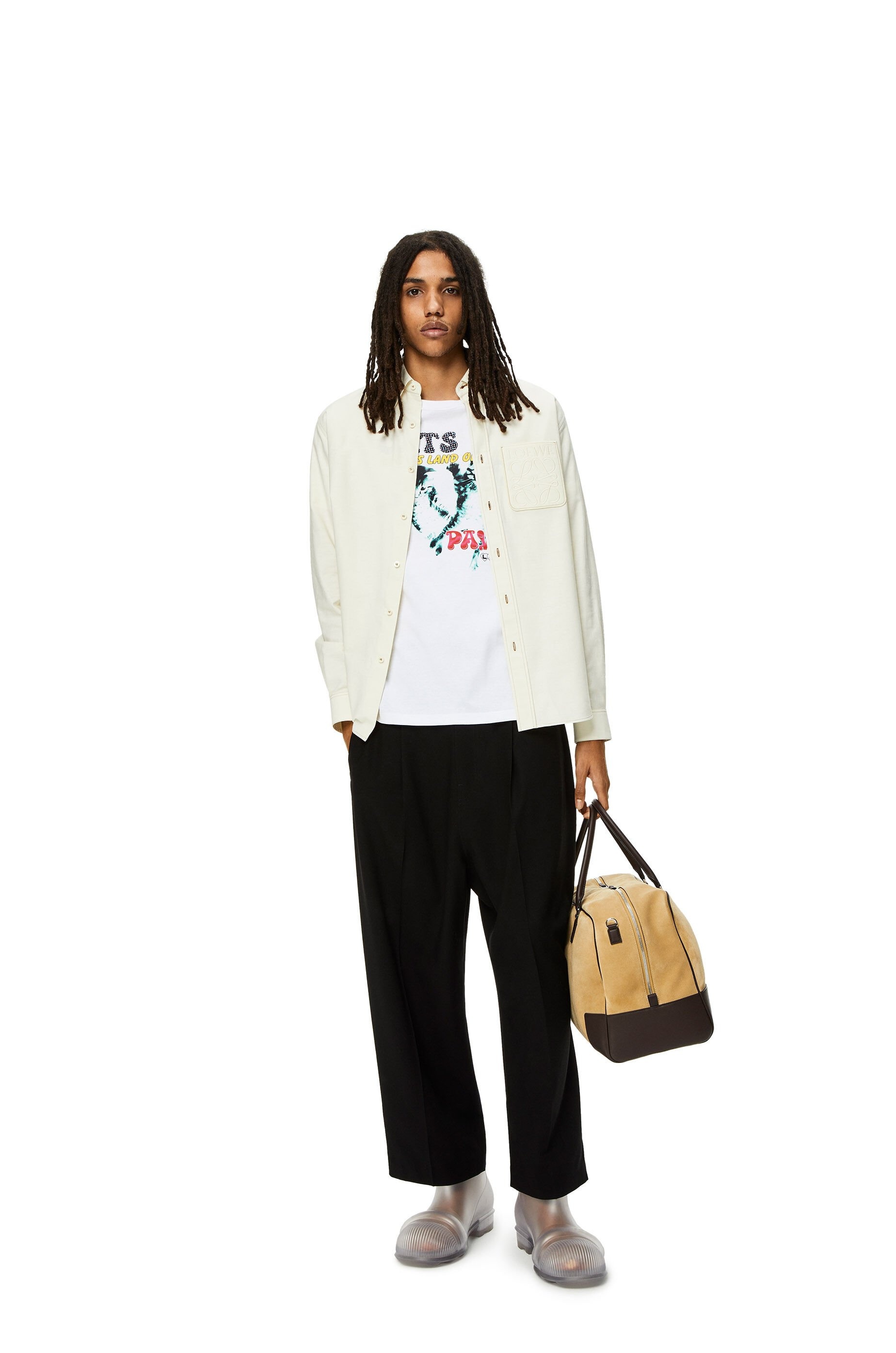 Cat print T-shirt in cotton - 2