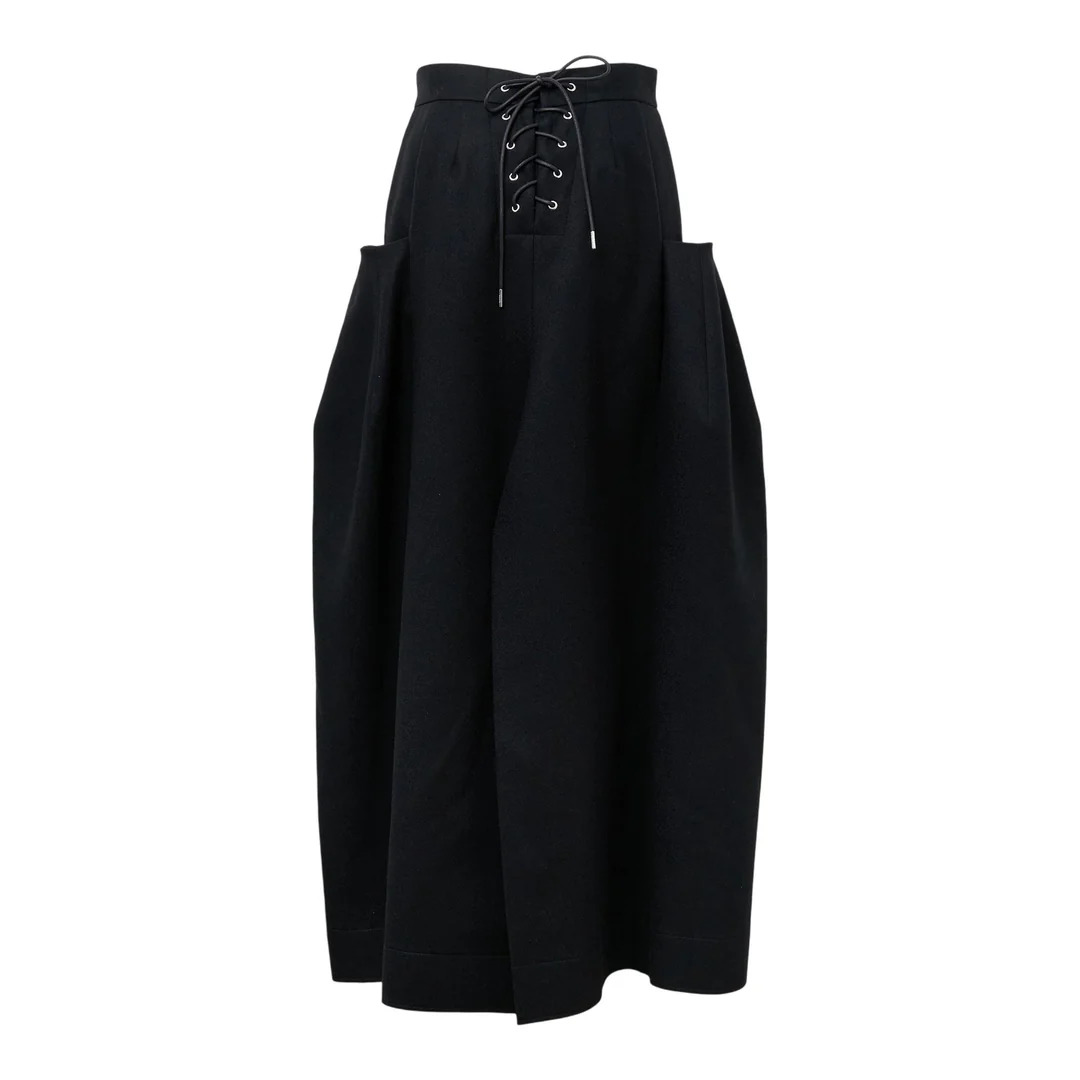 Wool Melton Skirt - 2