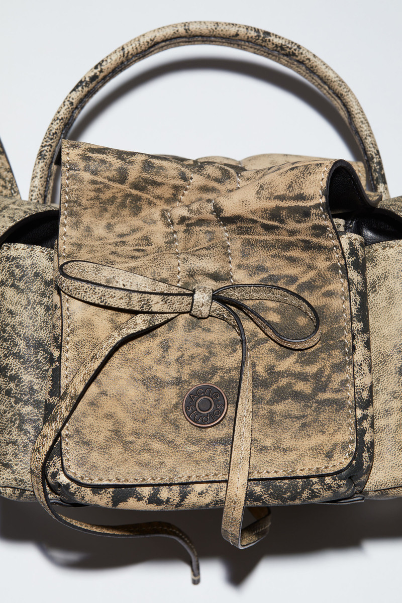 Multipocket mini bag - Beige/green 6