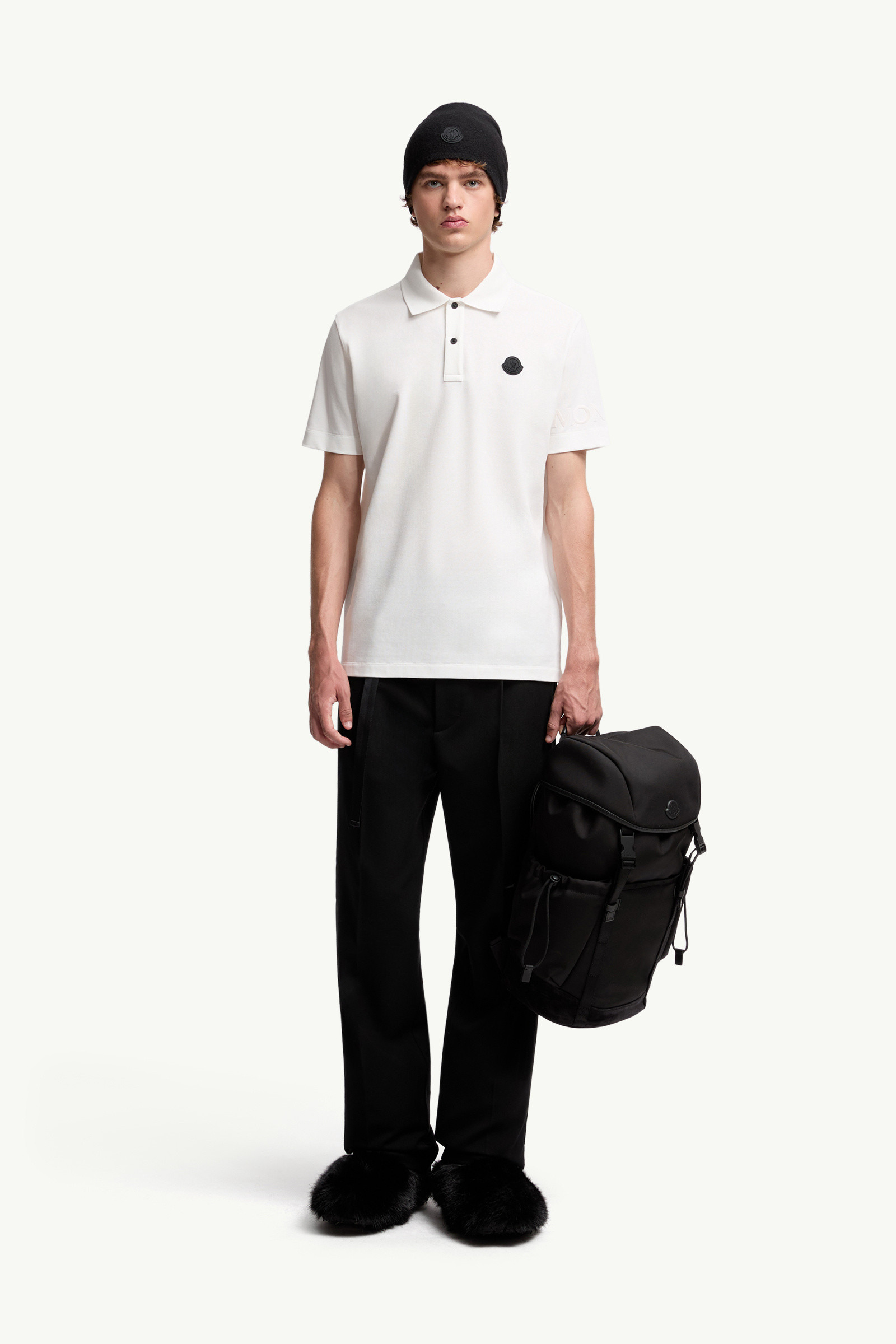 Logo Cotton Piquet Polo Shirt - 2