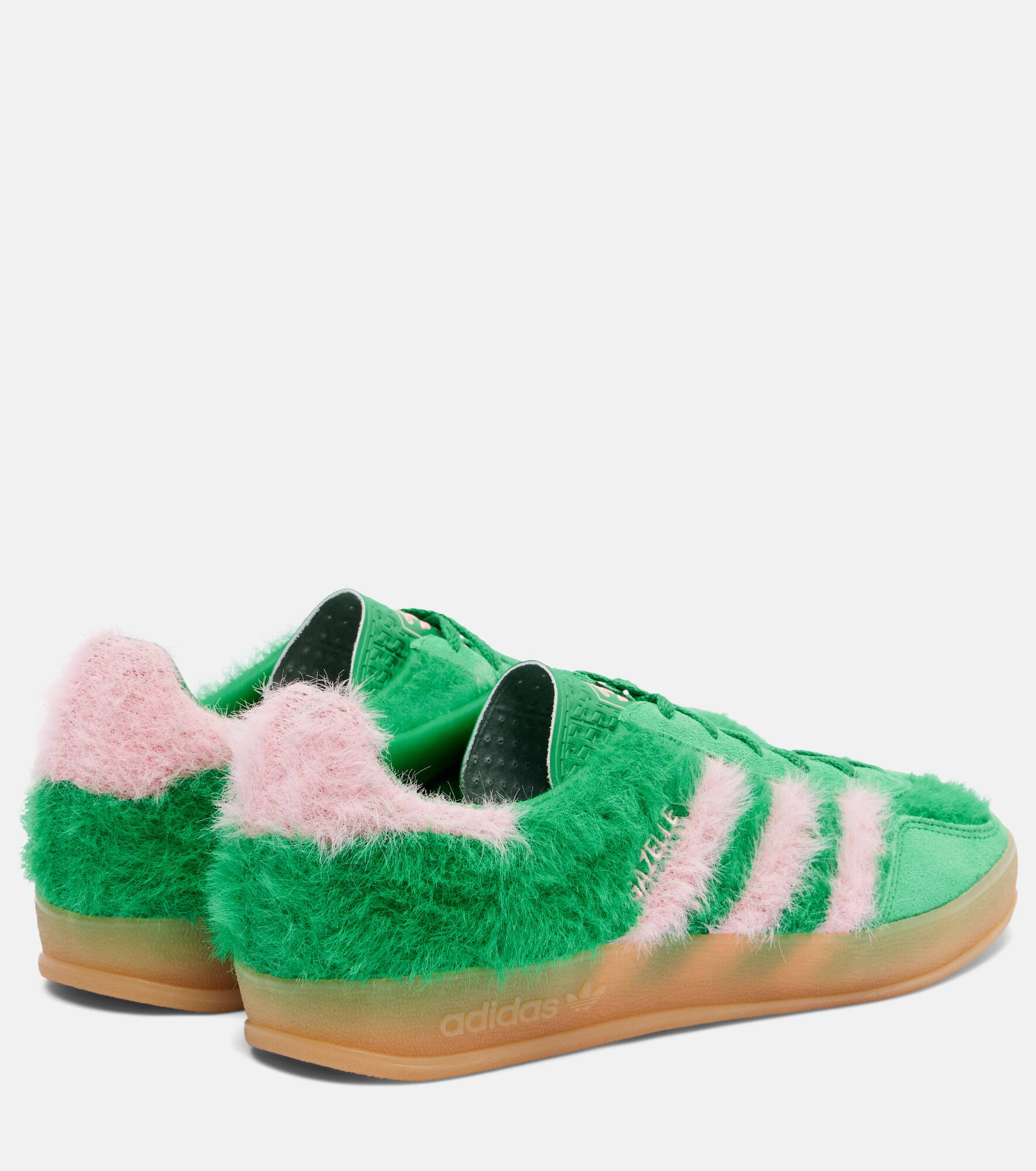 Gazelle Indoor suede-trimmed sneakers - 2