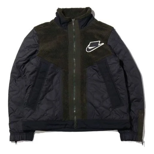 Nike MENS Sportswear Synthetic Cotton Jacket Black BV4583-010 - 1