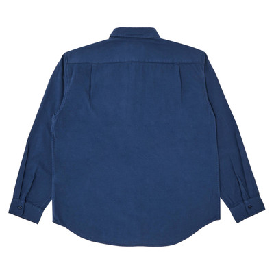Supreme Supreme Flannel Shirt 'Dark Slate' outlook