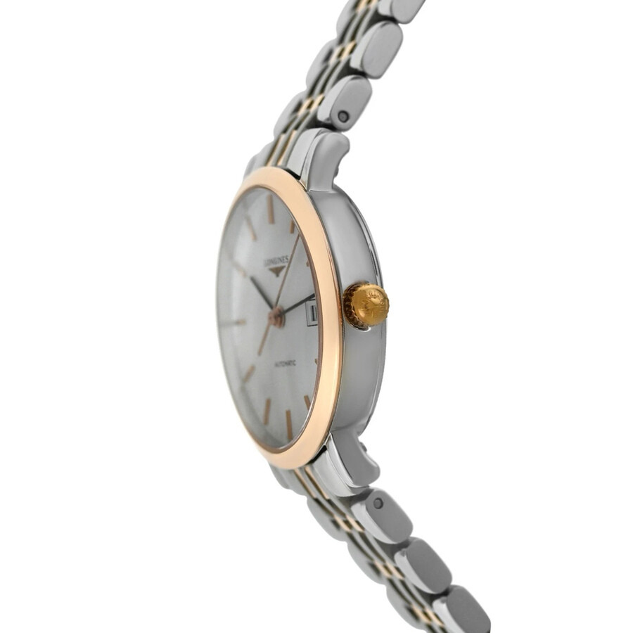 Pre-owned Longines Elegant Matte White Dial Ladies Watch L4.310.5.11.7 - 2