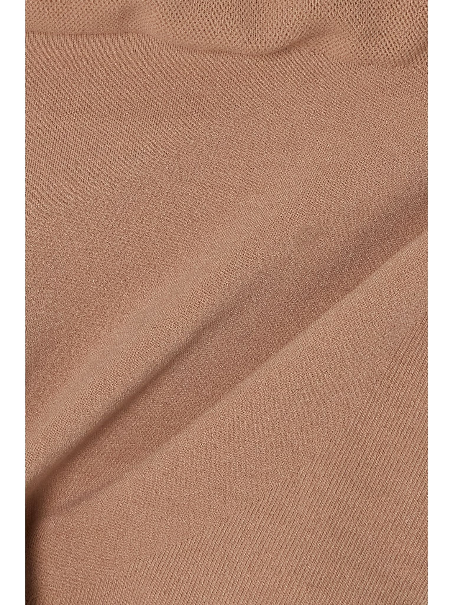 Seamless Sculpt Mid Thigh Short - Sienna Beige - 4