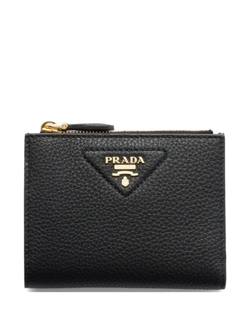 small textured leather wallet 1