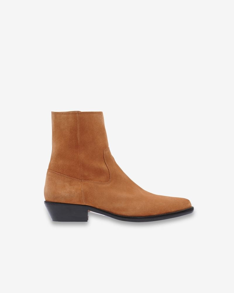 OKUNI SUEDE ANKLE BOOTS 1
