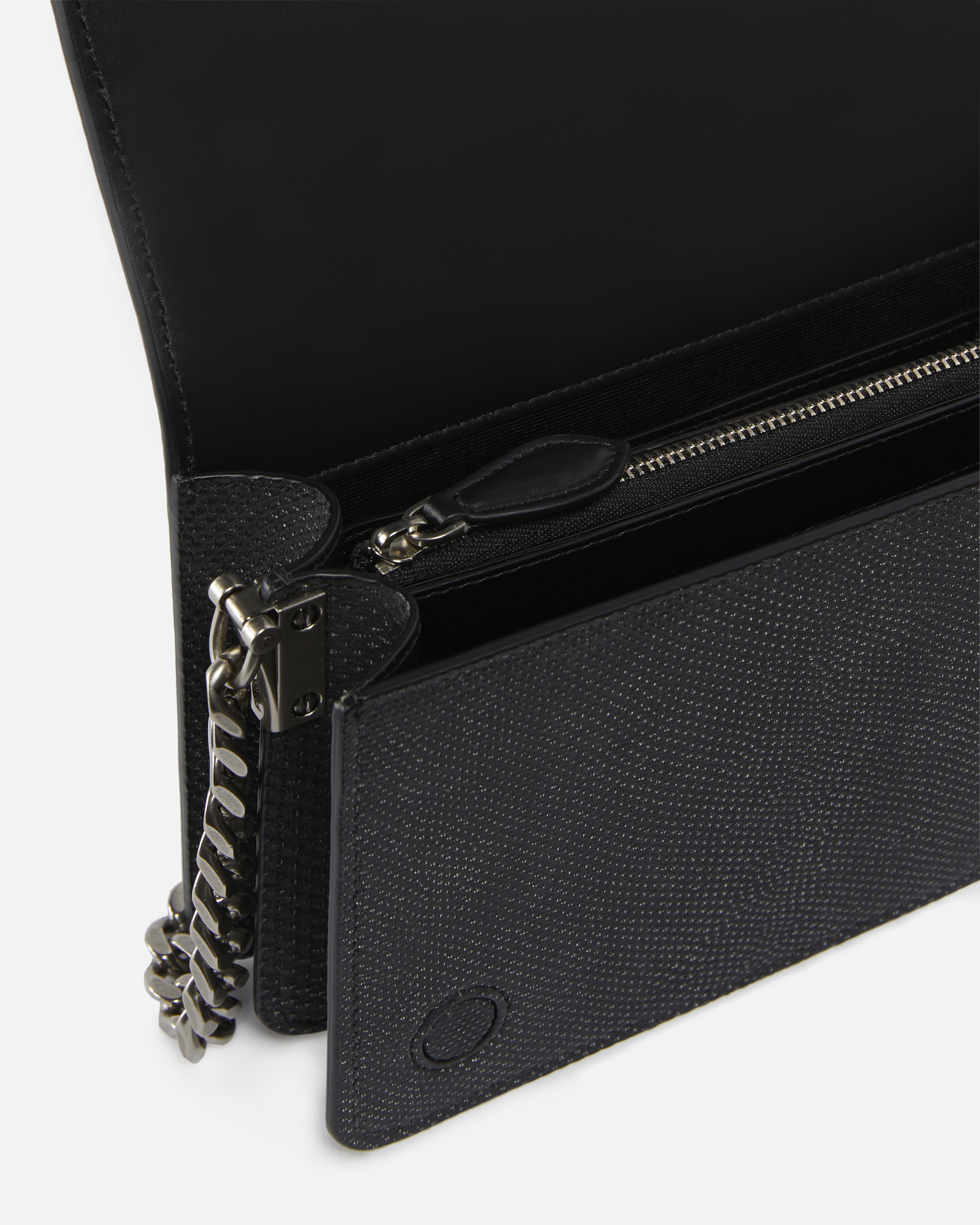 MINI LOVE BAG CROSSBODY BAG IN GLITTER PYTHON PINKO GALLERIA. - 4