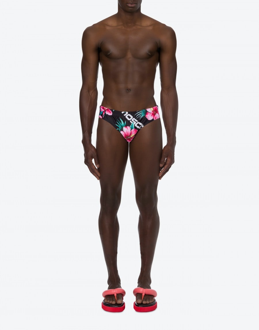 HIBISCUS PRINT BEACH BRIEFS - 2