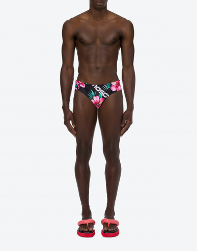 Moschino HIBISCUS PRINT BEACH BRIEFS outlook