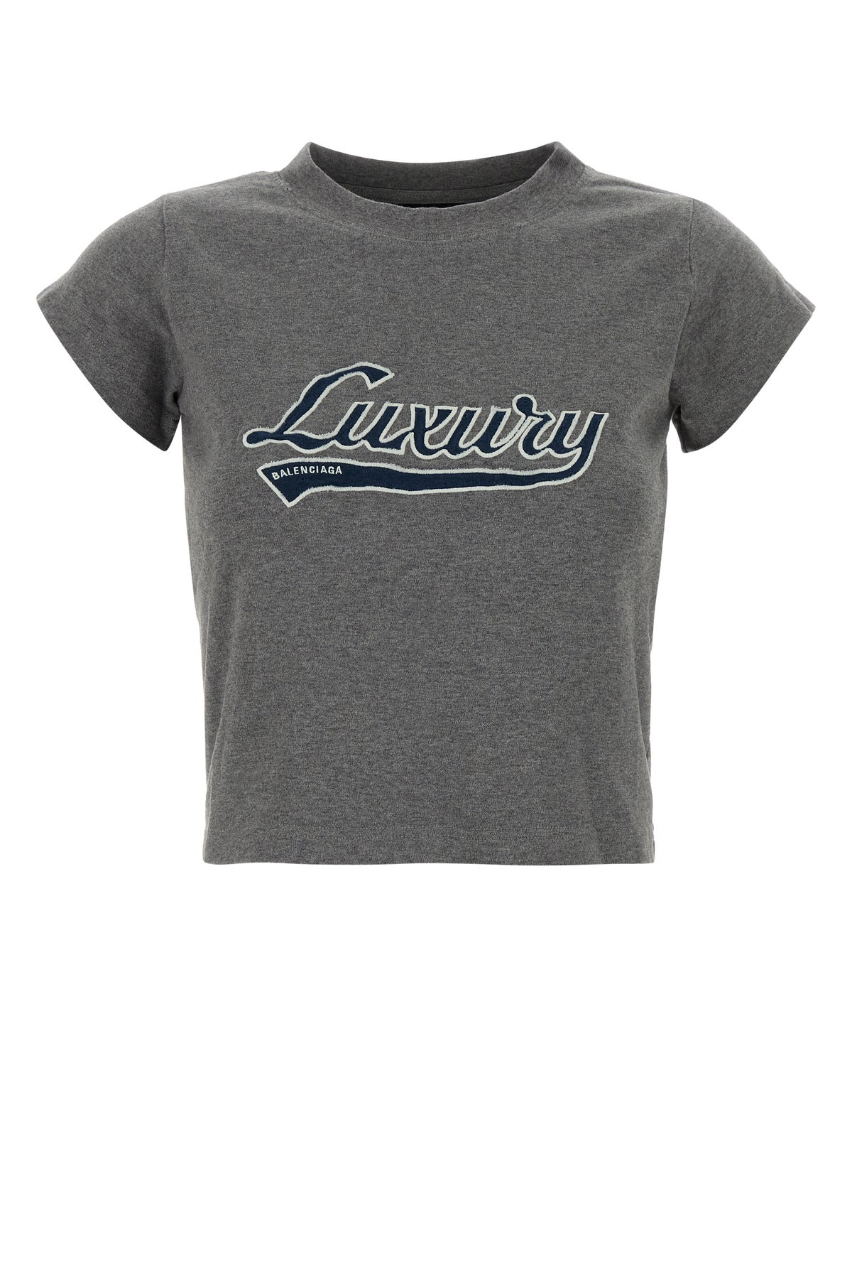 Grey cotton t-shirt - 1
