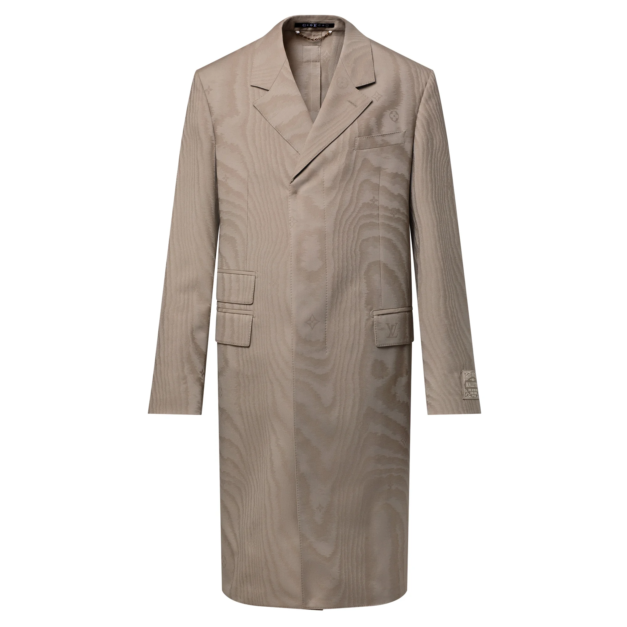 Jacquard Unlined Coat - 1