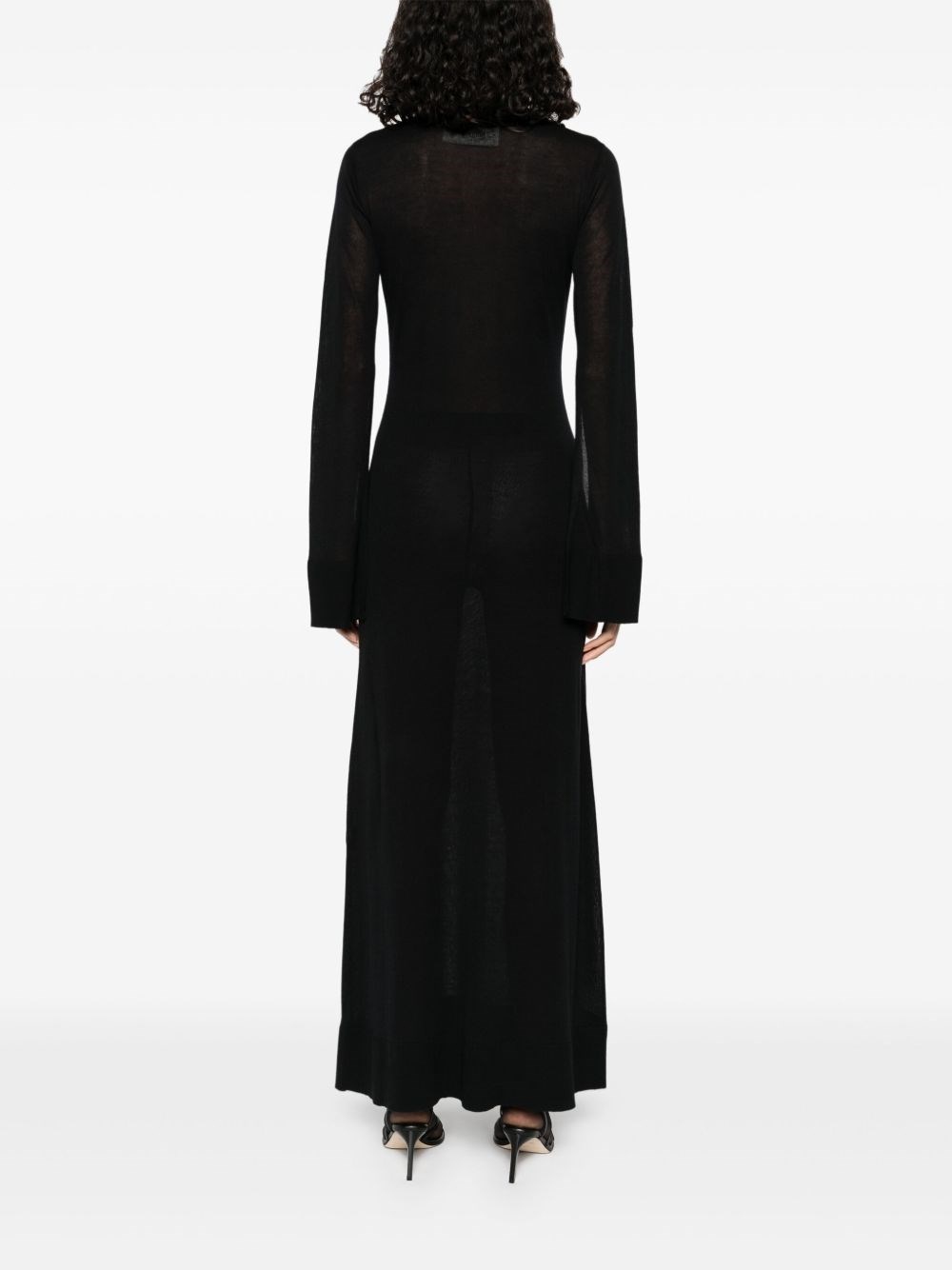Knitted long dress - 3