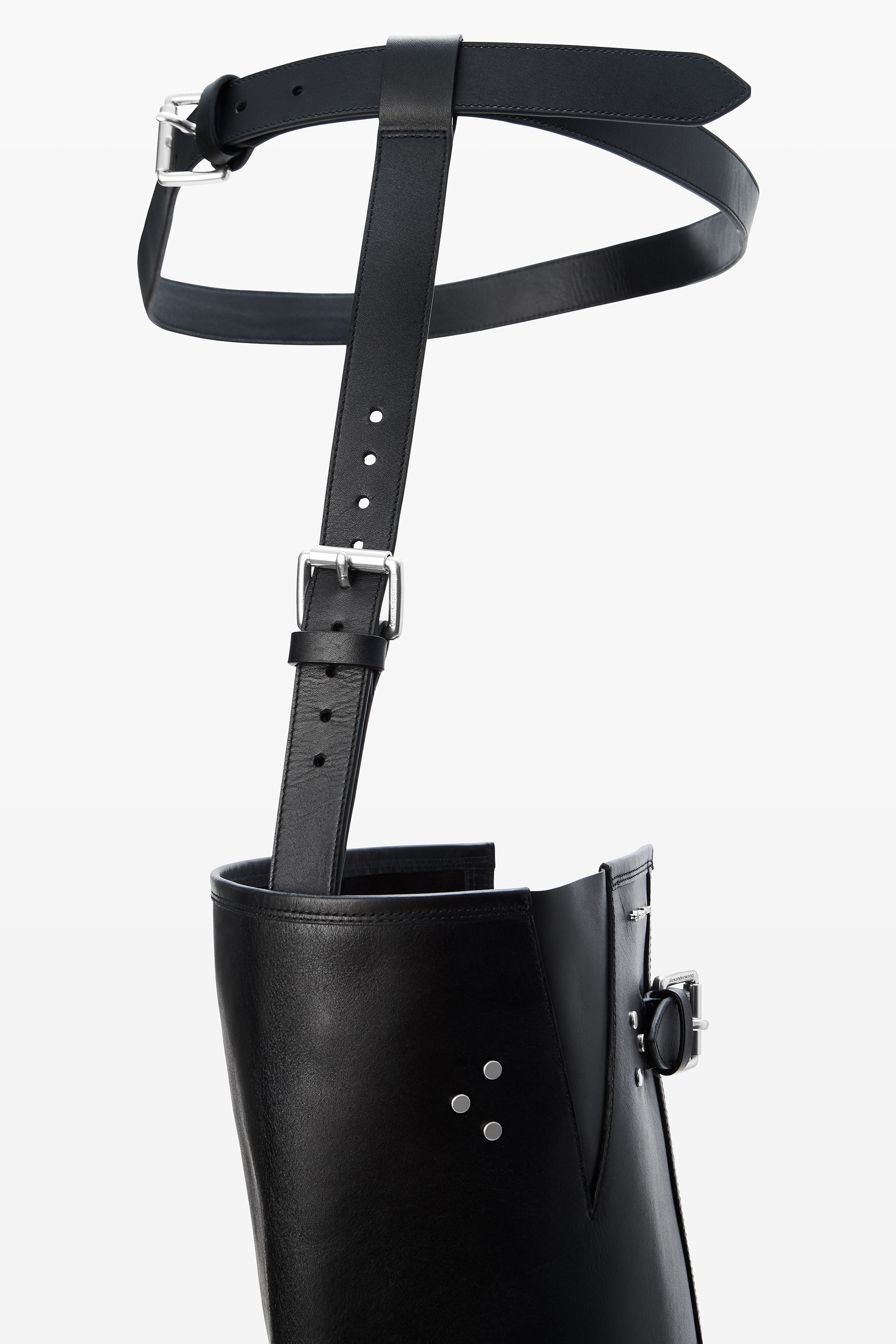 Diablo Thigh-High Boot in Leather - 6
