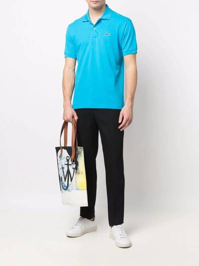 LACOSTE logo-patch polo shirt outlook