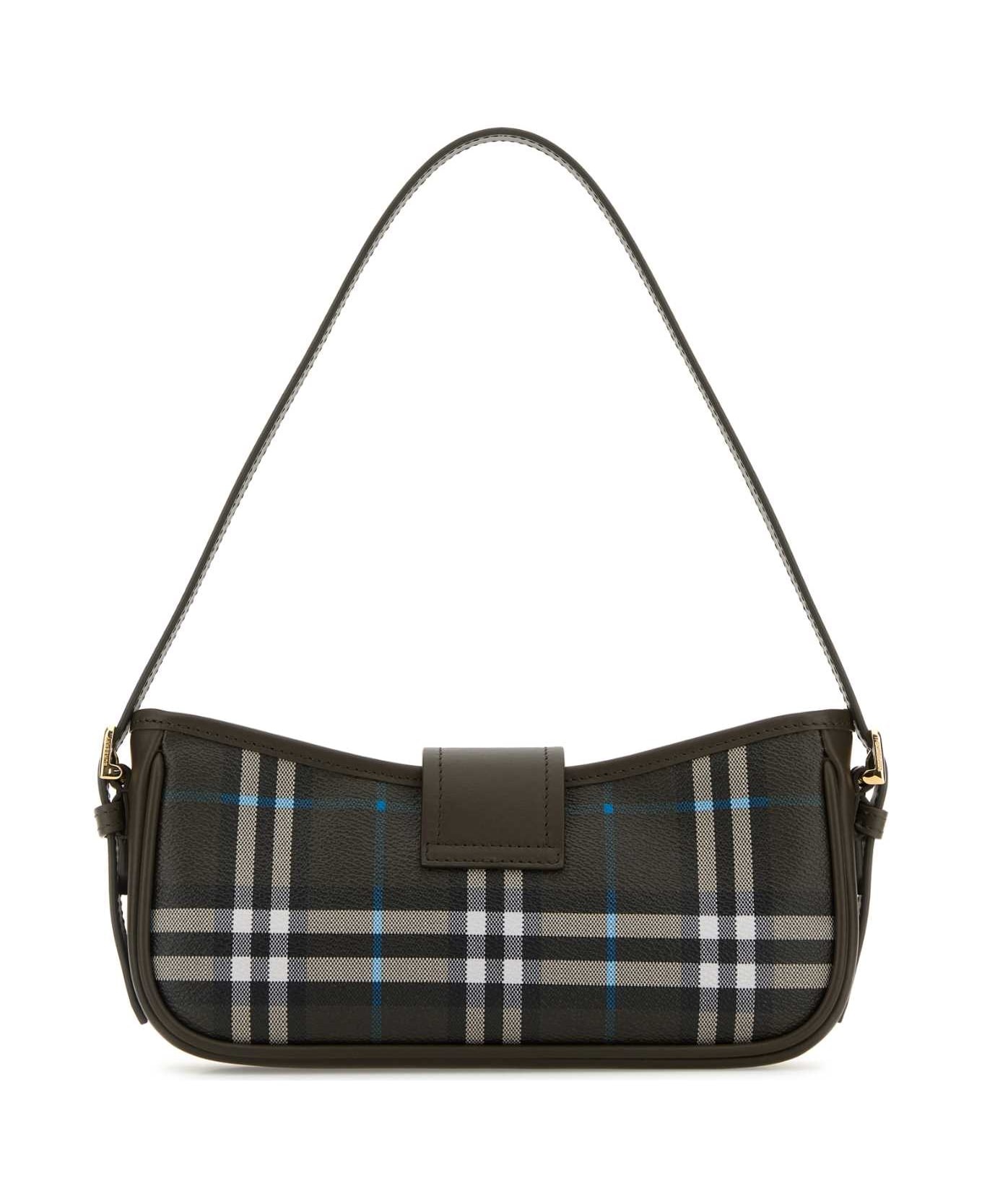 Printed Canvas Shoulder Bag - 3