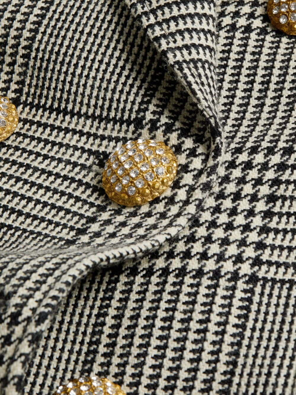 check-pattern blazer - 7
