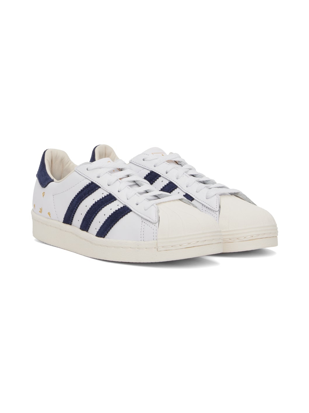White & Navy Pop Trading Company Edition Superstar ADV Sneakers - 4