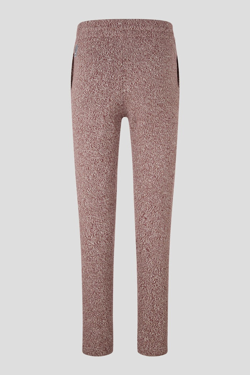 Nevil Pure new wool pants in Wine red 6