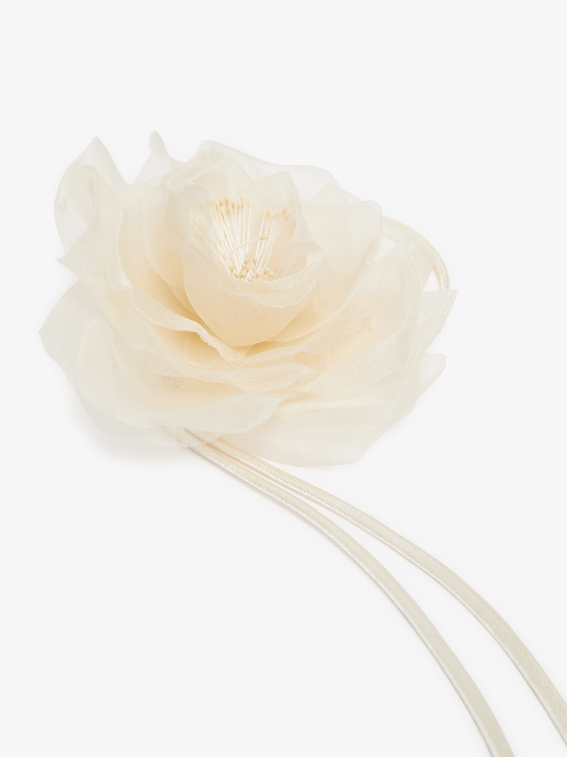 JESSY Silk flower brooch - 2