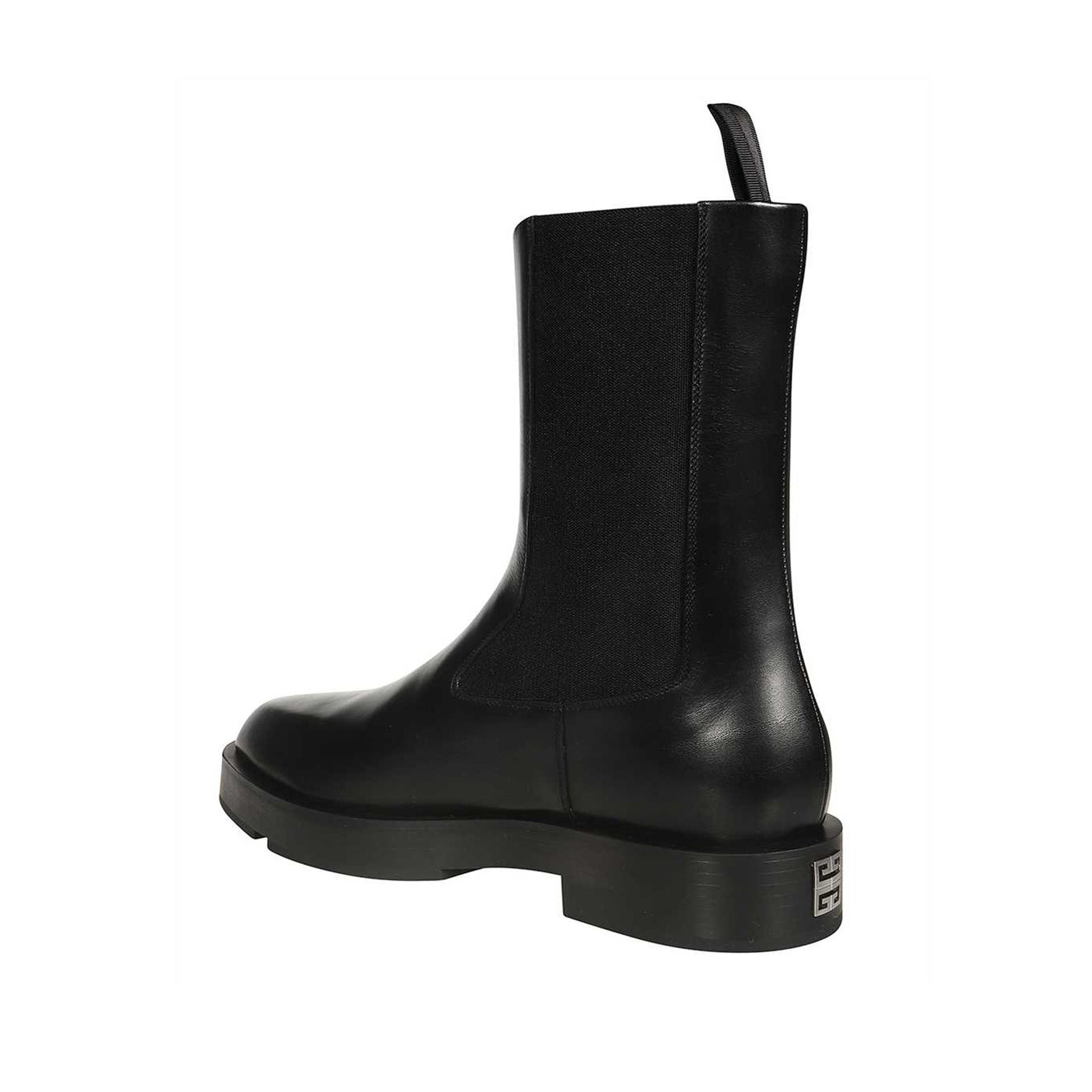 Givenchy Chelsea Leather Boots Men - 3