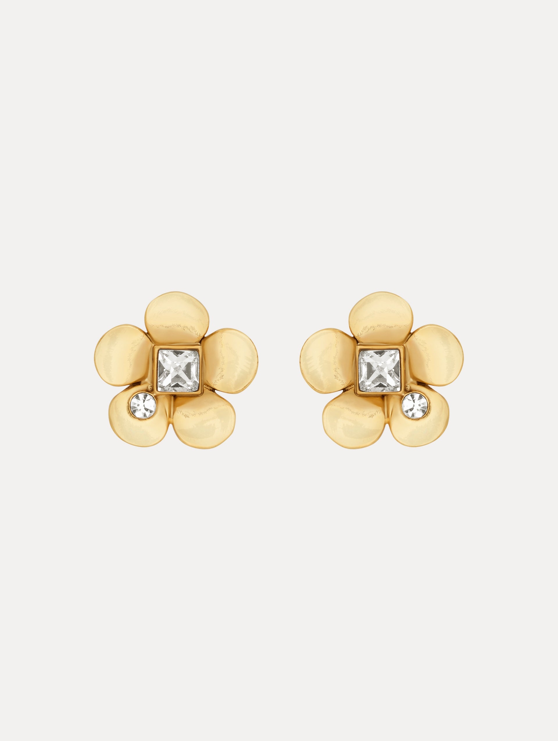 FLOWER STUD EARRINGS - 1