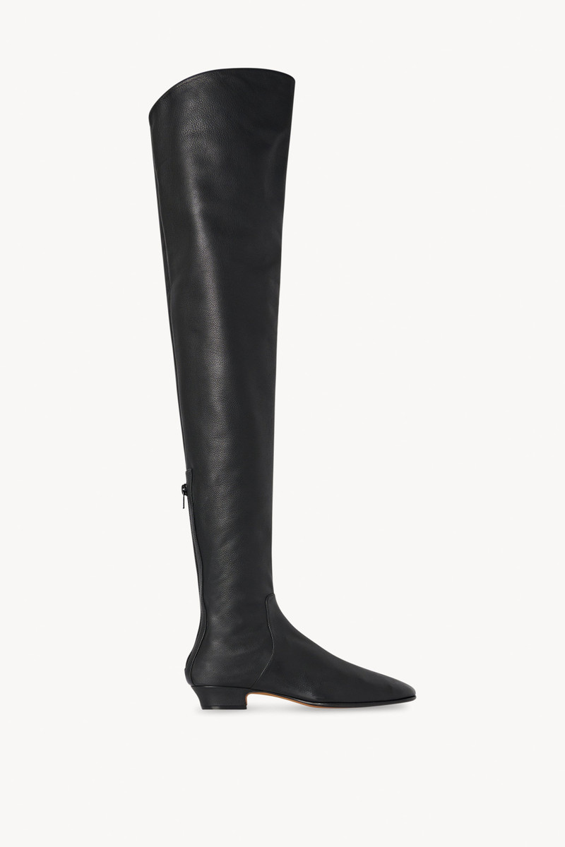 Awar Knee Boot in Leather 1