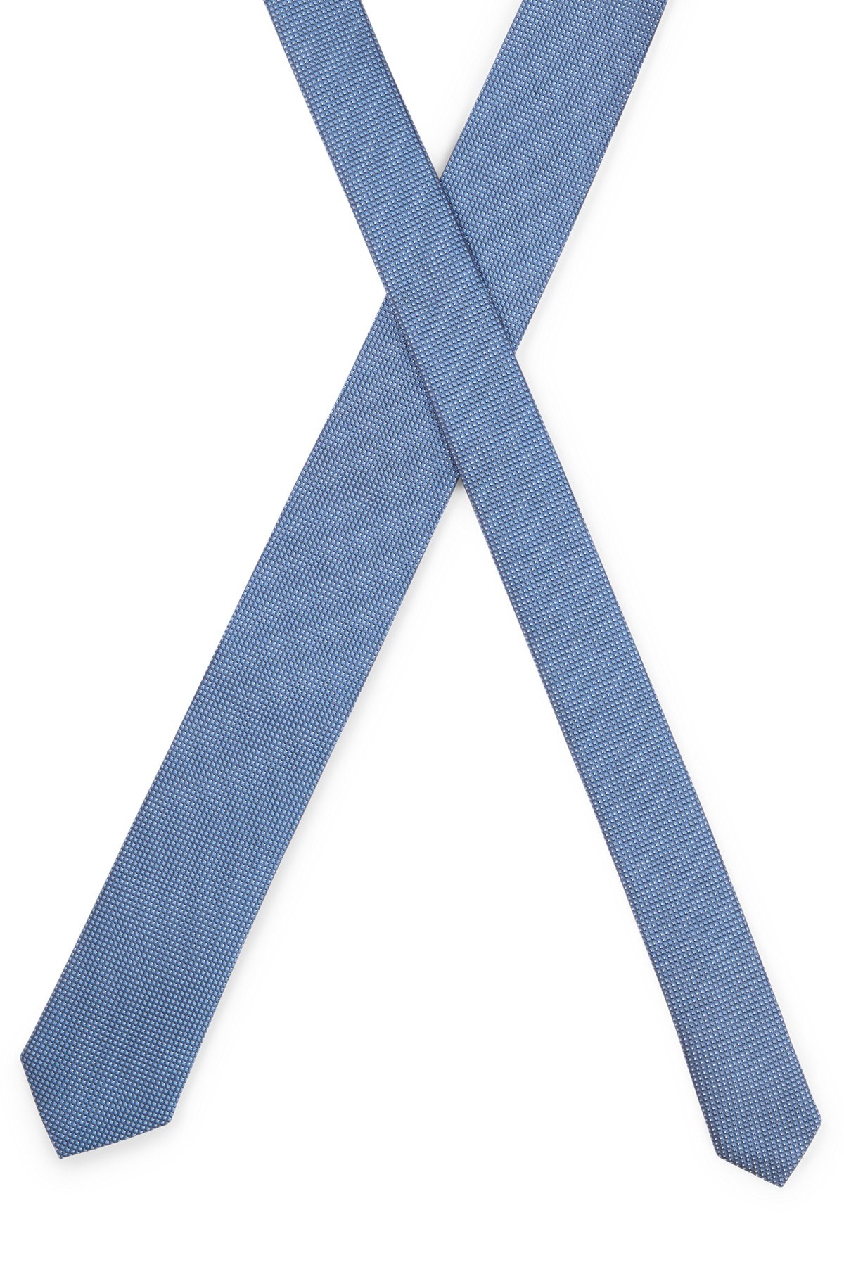 MICRO-PATTERNED TIE IN PURE SILK - 4