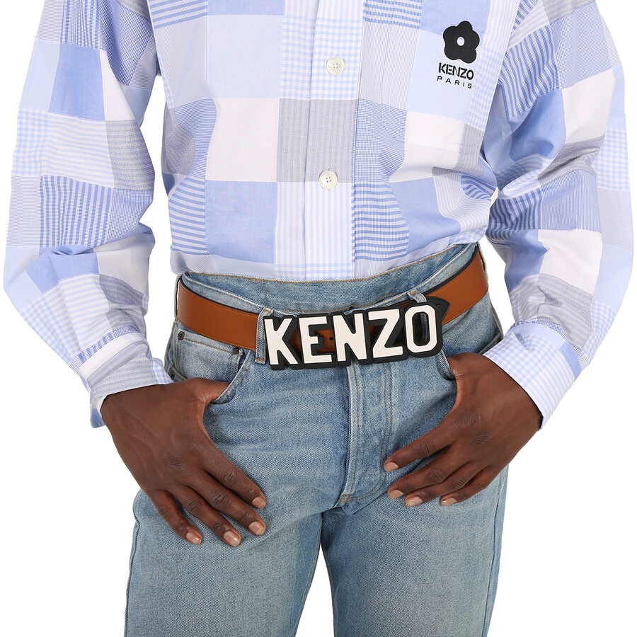 Kenzo Logo Buckle Reversible And Adjustable Belt - 2