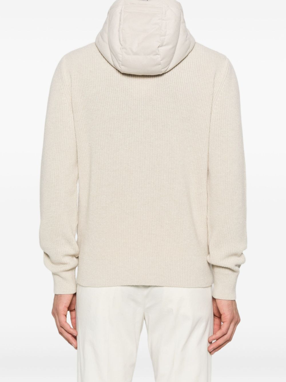 quilted hooded jacket - 4